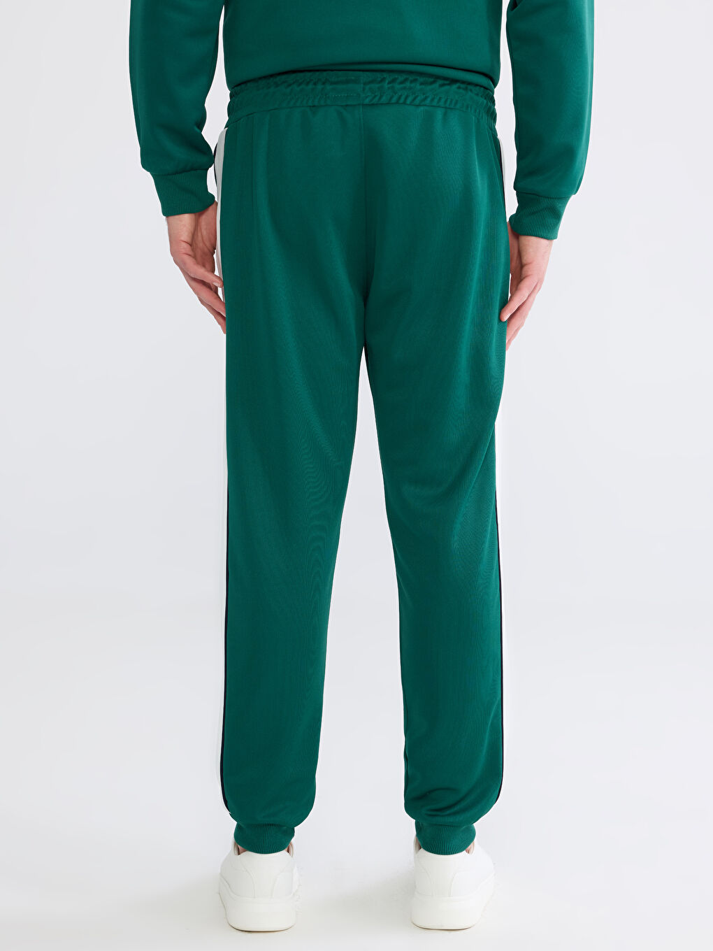 Yeşil Standart Kalıp Erkek Jogger Eşofman Altı-3