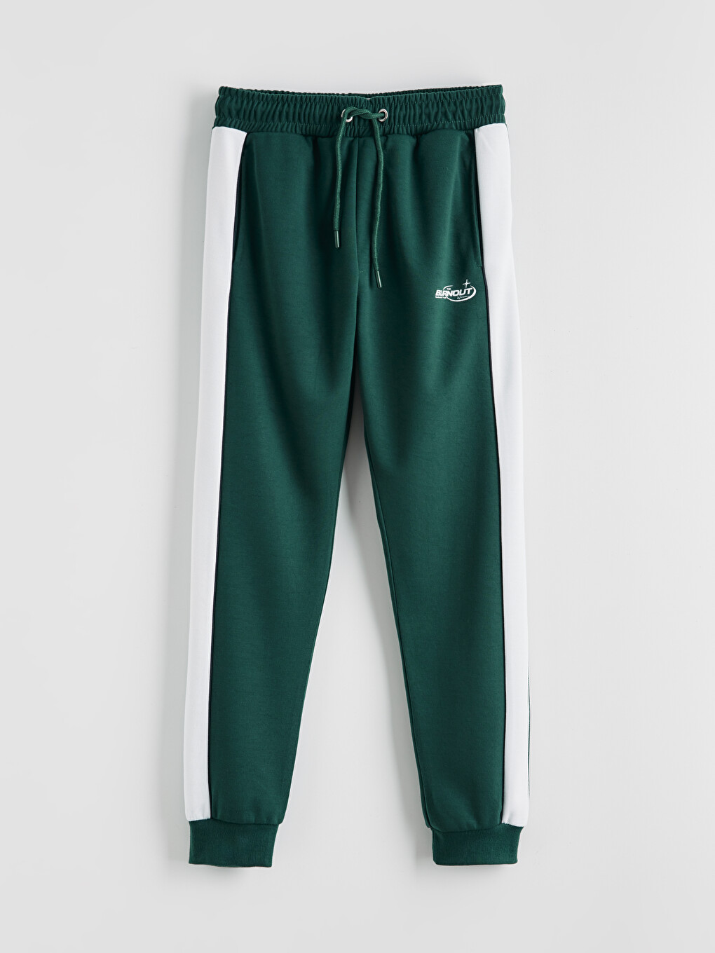 Yeşil Standart Kalıp Erkek Jogger Eşofman Altı-4