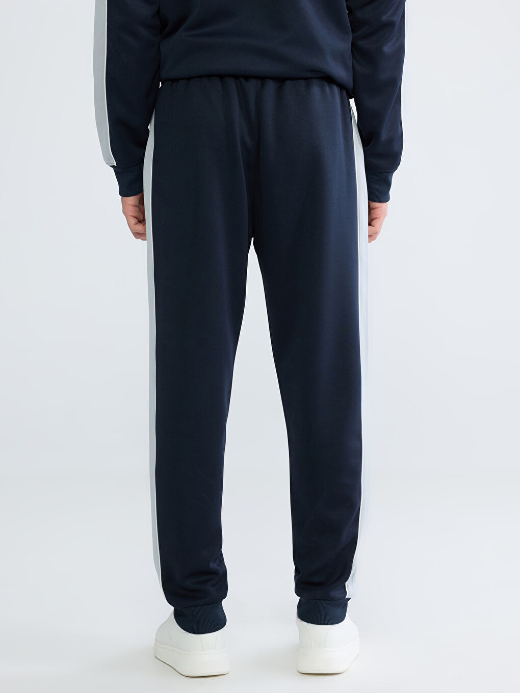 Lacivert Standart Kalıp Erkek Jogger Eşofman Altı-3