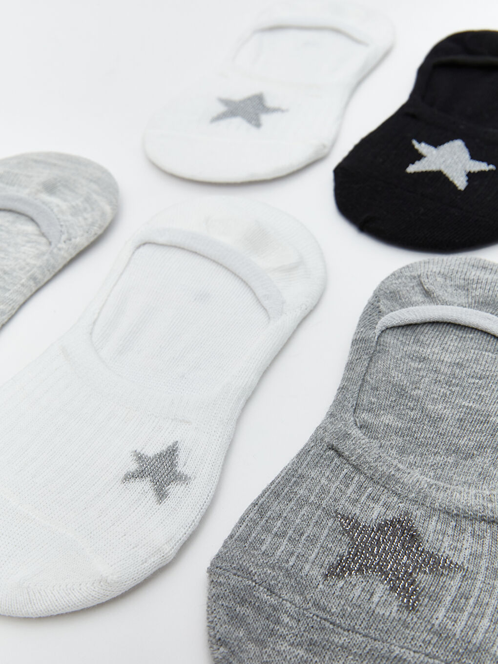 Girl ECRU Invisible Socks-1