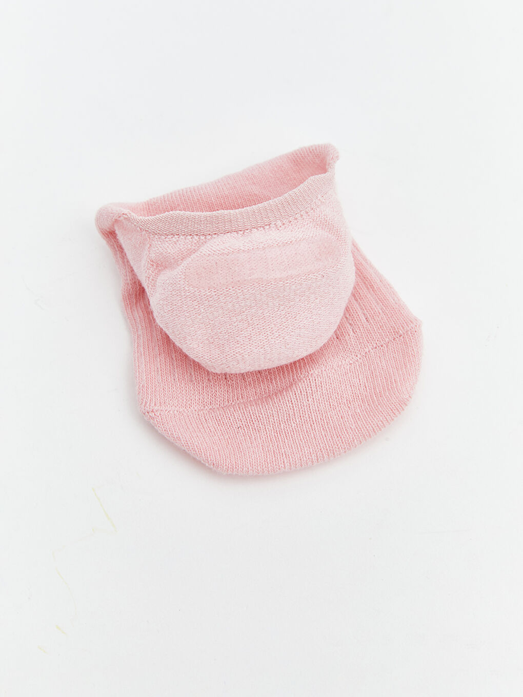 Pembe Desenli Kız Çocuk Babet Çorap 5'li-1