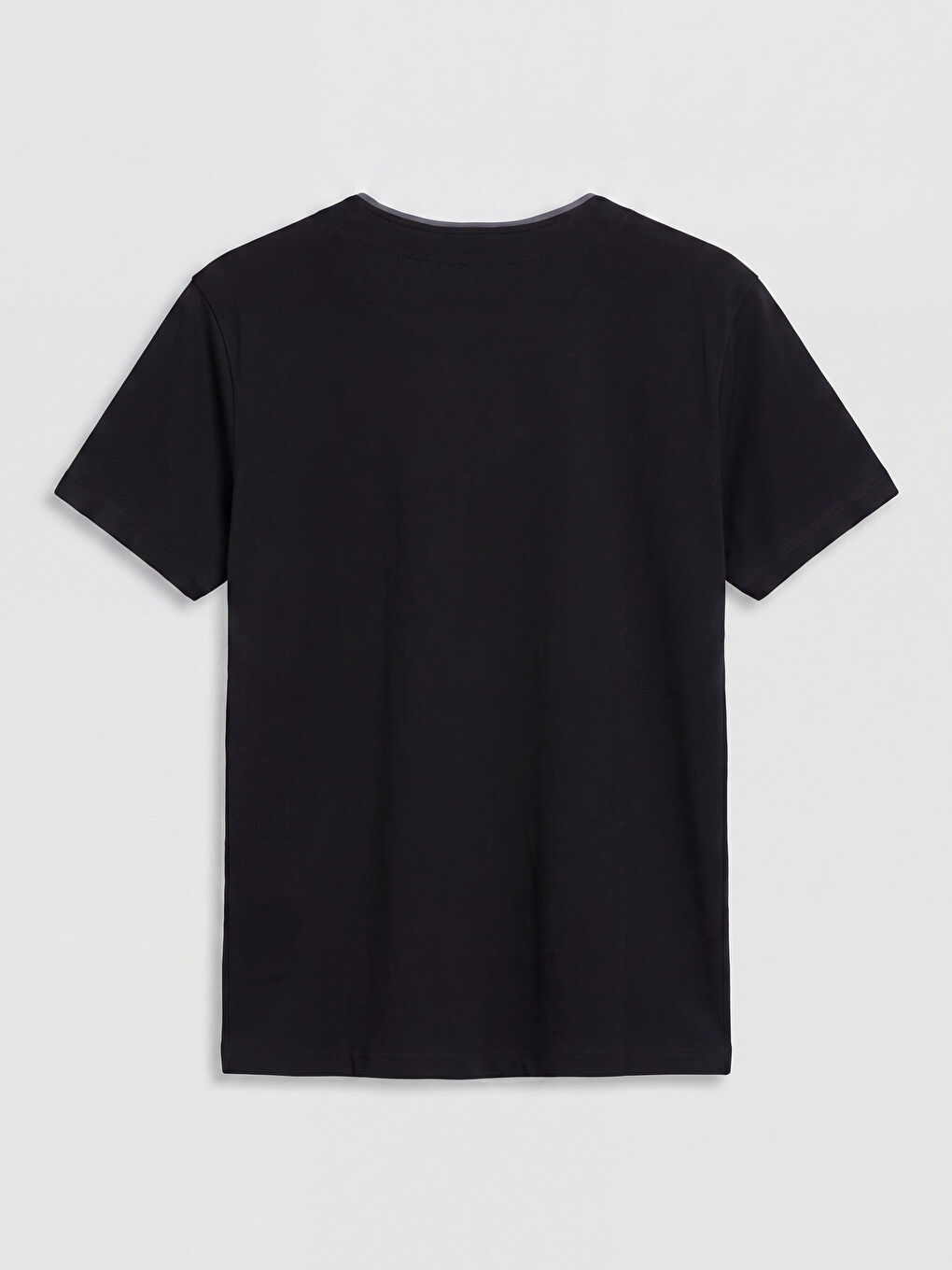 Siyah Regular Fit Ekose Erkek Pijama Takım-1