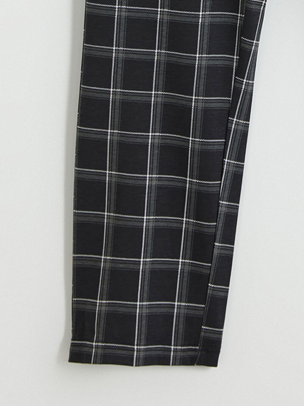 Siyah Standart Kalıp Erkek Pijama Takımı-8