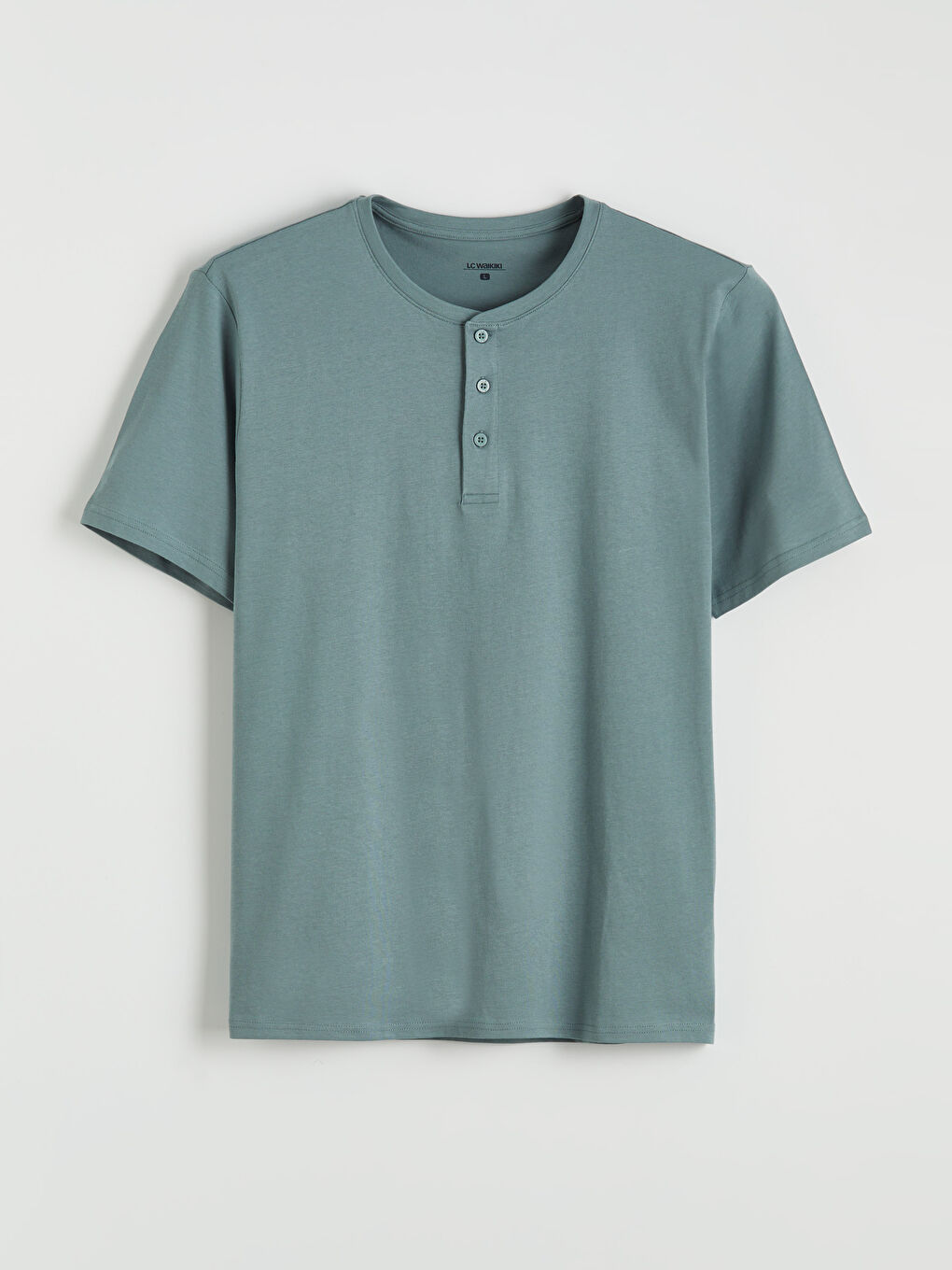 Lacivert Standart Kalıp Erkek Pijama Takımı-5