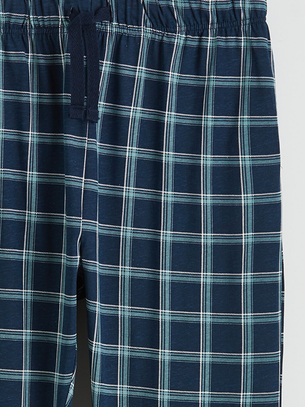 Lacivert Standart Kalıp Erkek Pijama Takımı-8