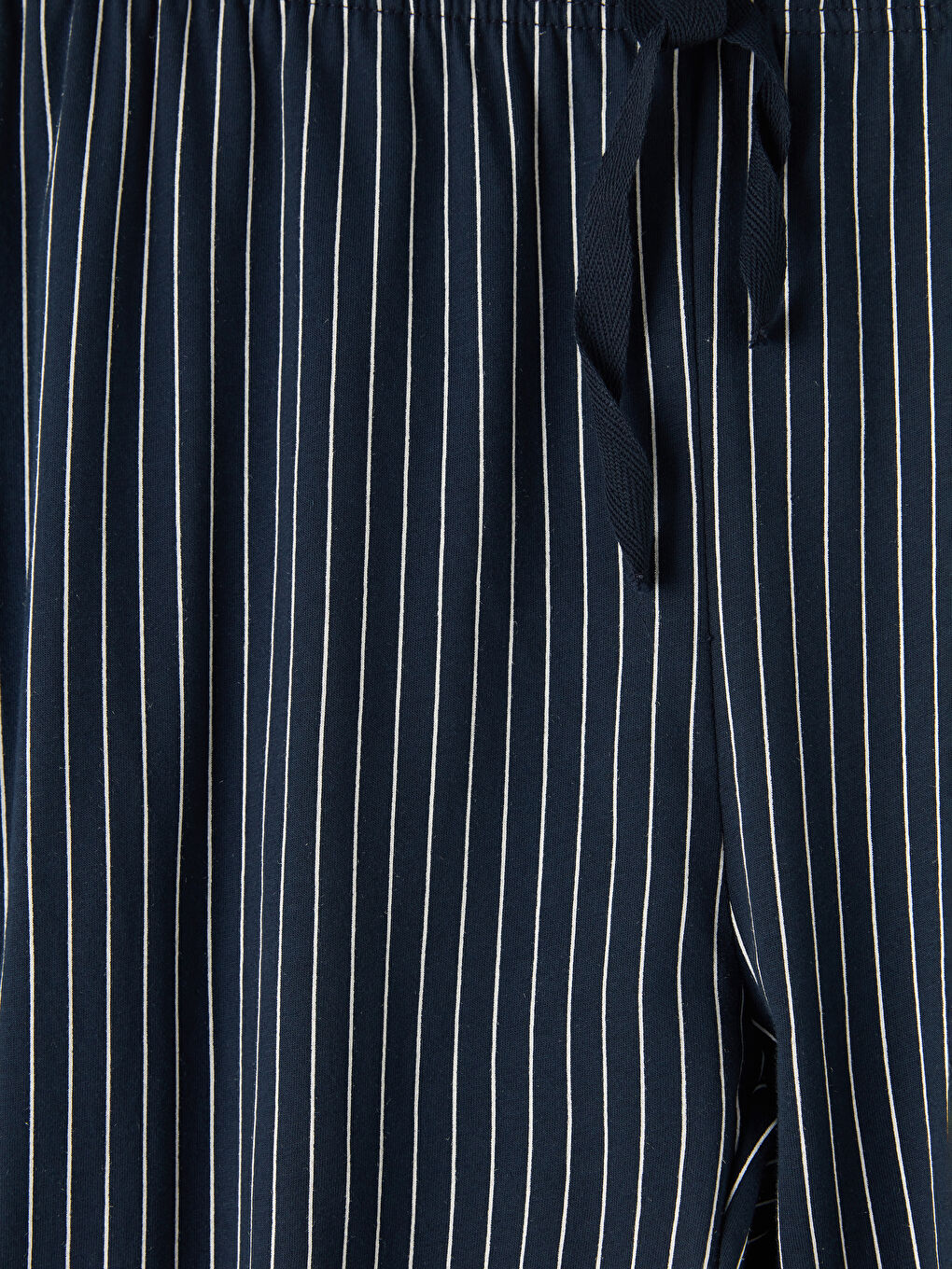 Lacivert Standart Kalıp Baskılı Erkek Pijama Takım-6