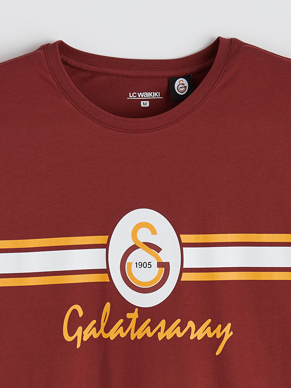 Kırmızı Standart Kalıp Galatasaray Baskılı Erkek Pijama Takım-2