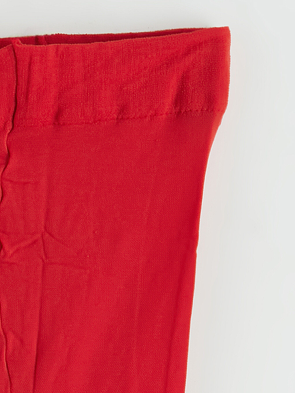 Kırmızı Kız Çocuk İnce Külotlu Çorap 2'li-1