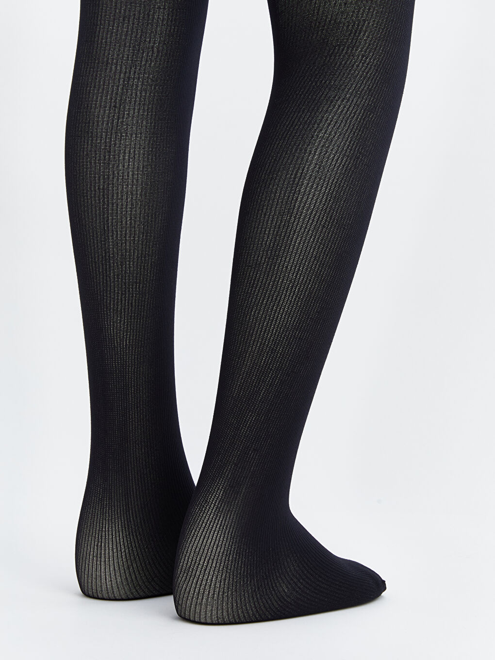 Beyaz İnce Kız Çocuk Külotlu Çorap 2'li-4