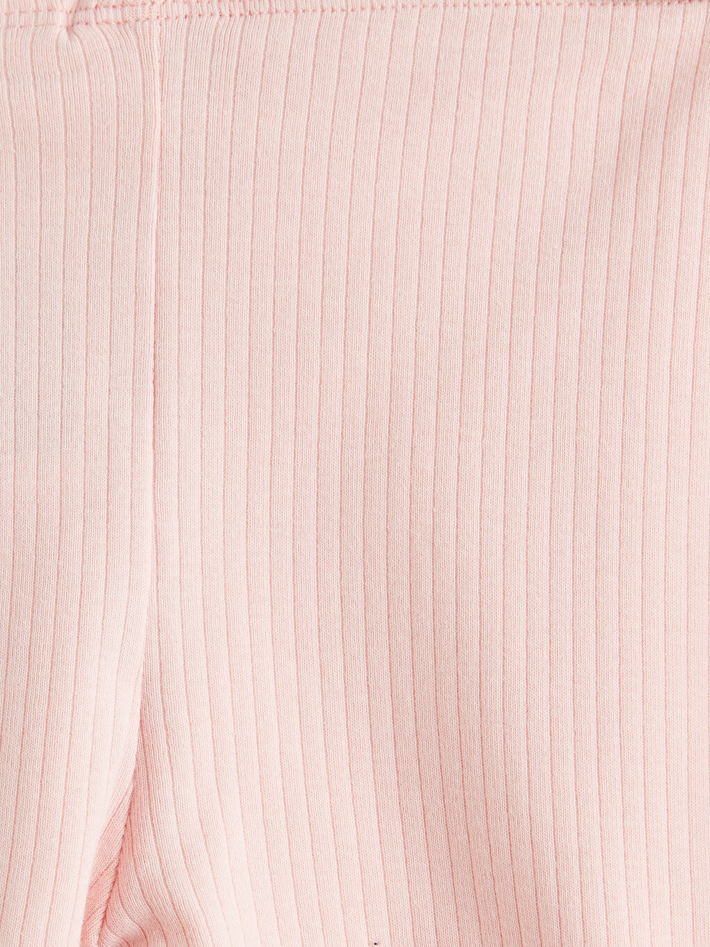 Pembe Bisiklet Yaka Fiyonklu Kız Bebek Bluz ve Tayt-6