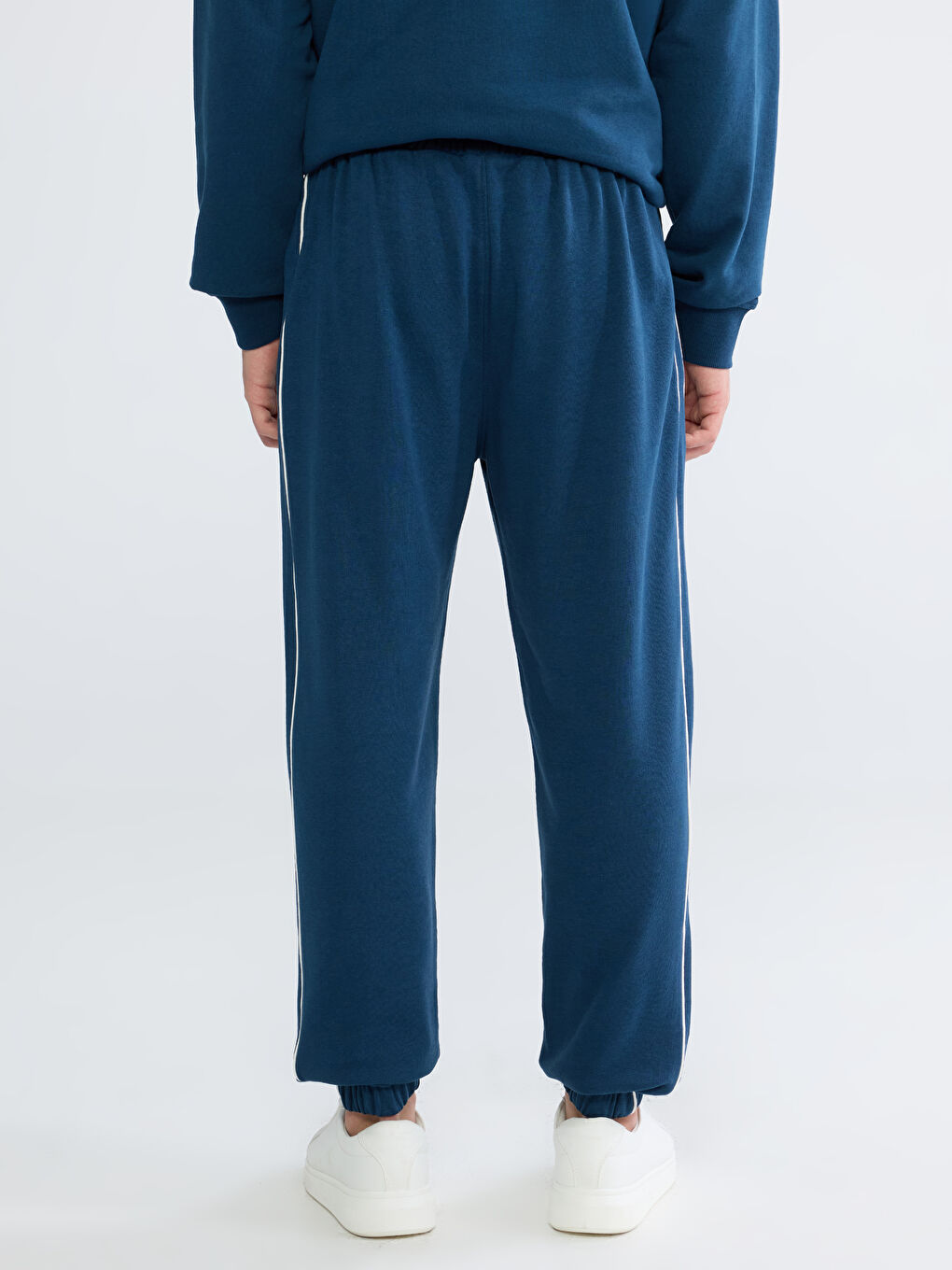 Petrol Standart Kalıp Erkek Jogger Eşofman Altı-3