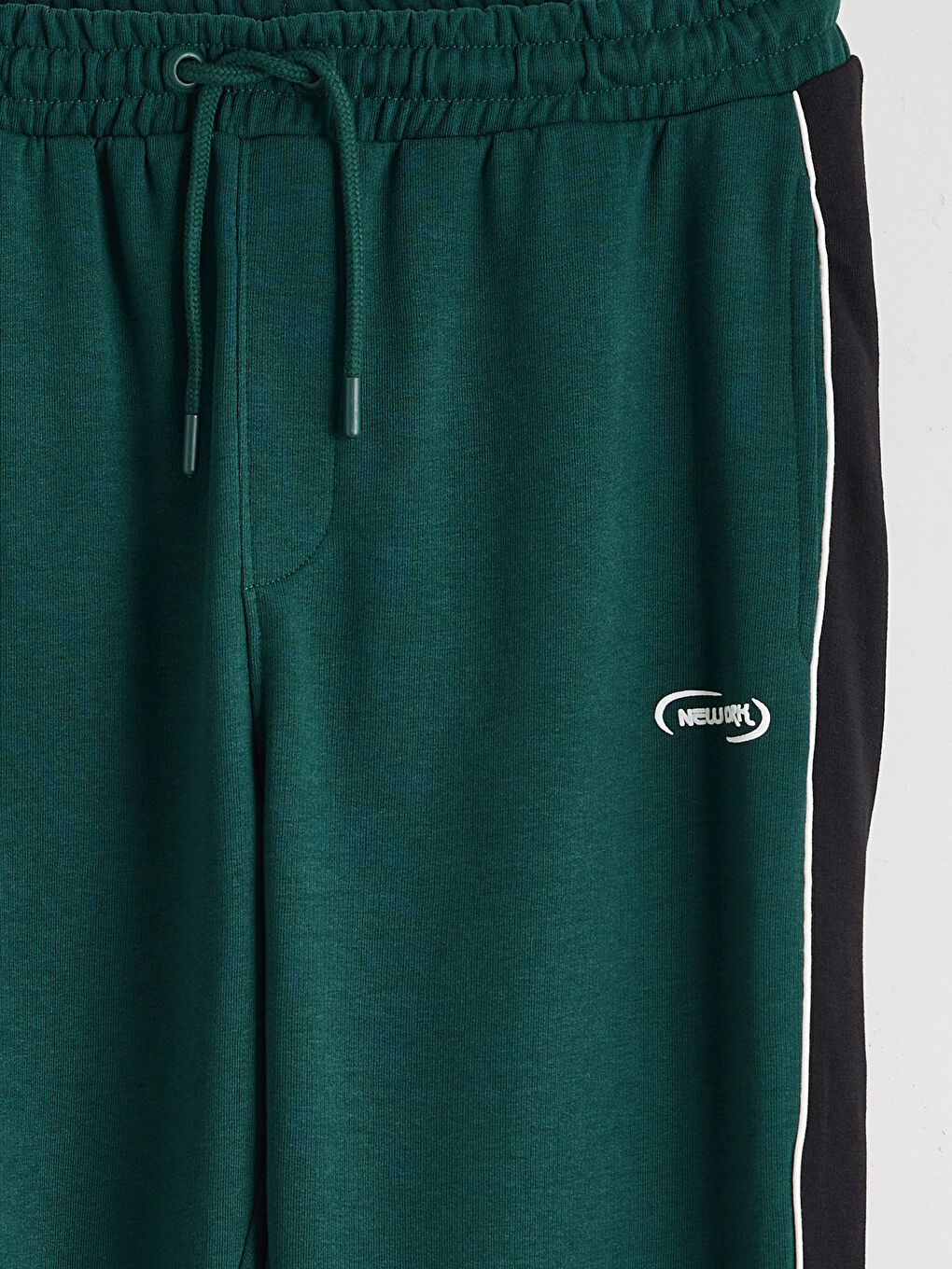 Yeşil Standart Kalıp Erkek Jogger Eşofman Altı-5