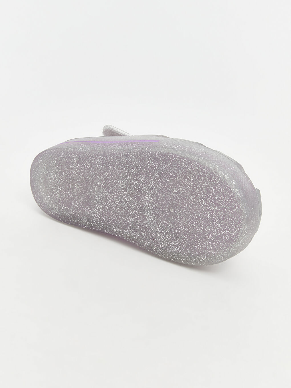 Renksiz Cırt Cırtlı Kız Bebek Sandalet-3