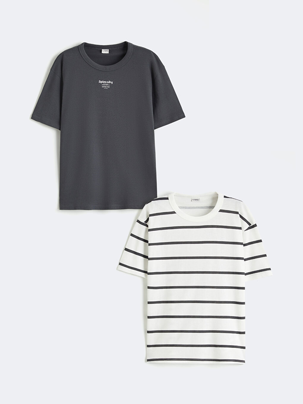 Boys' Crew Neck T-Shirt Set of 2