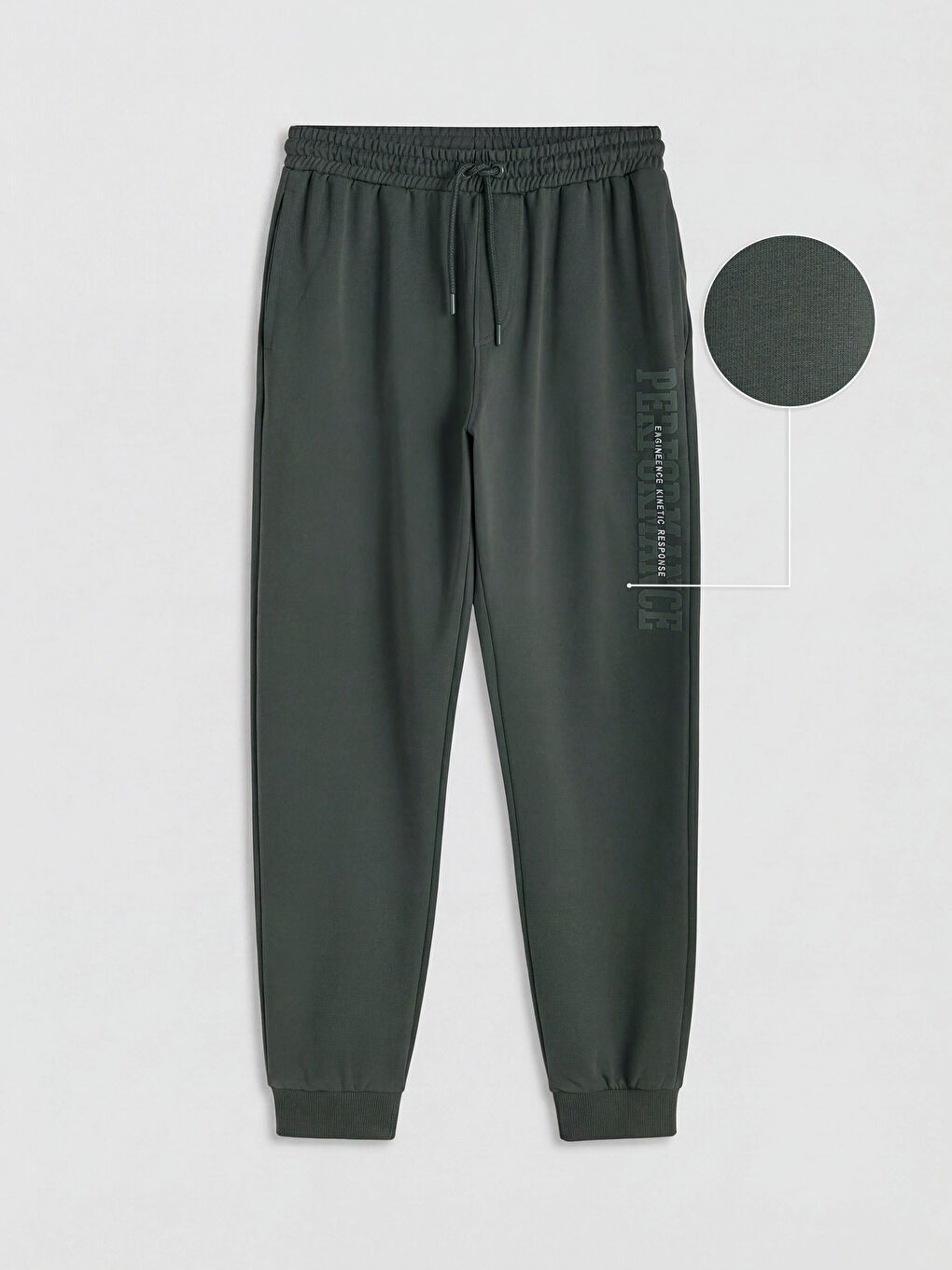 Haki Standart Kalıp Erkek Jogger Eşofman Altı