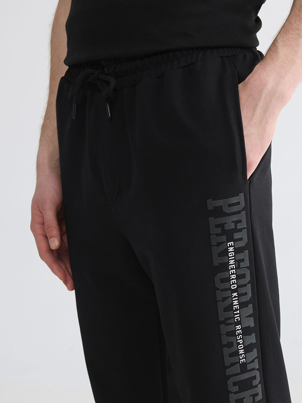 Pantaloni de trening jogger pentru bărbați, croială standard-2