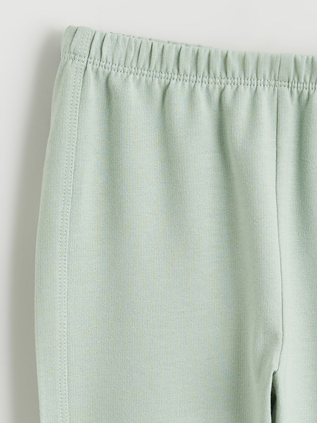 Bej Beli Lastikli Erkek Bebek Eşofman Altı-2