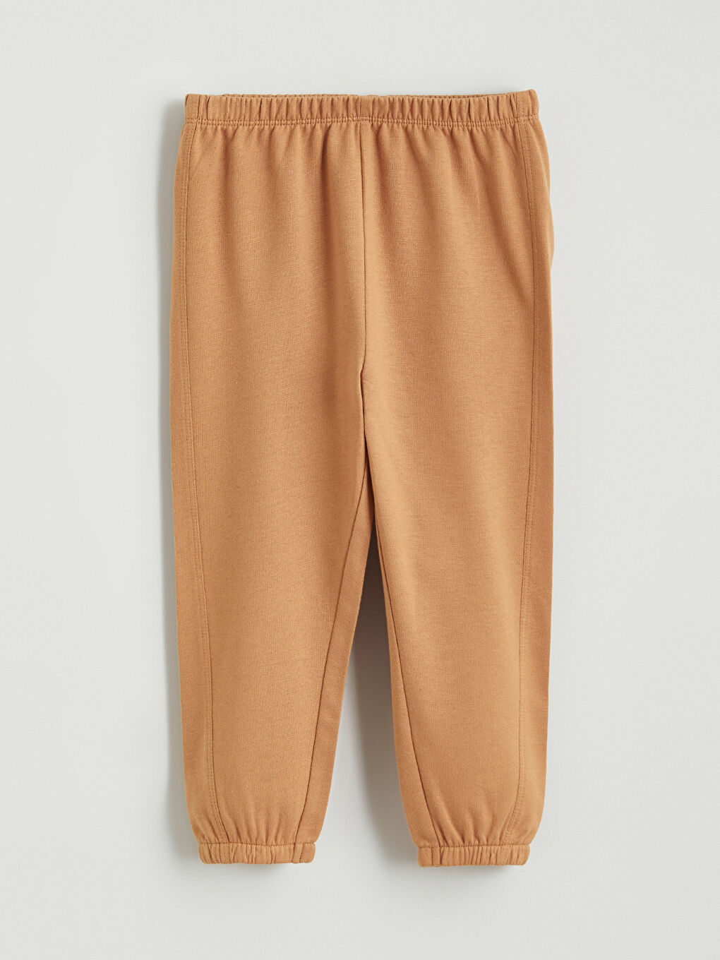 Bej Beli Lastikli Erkek Bebek Eşofman Altı-3