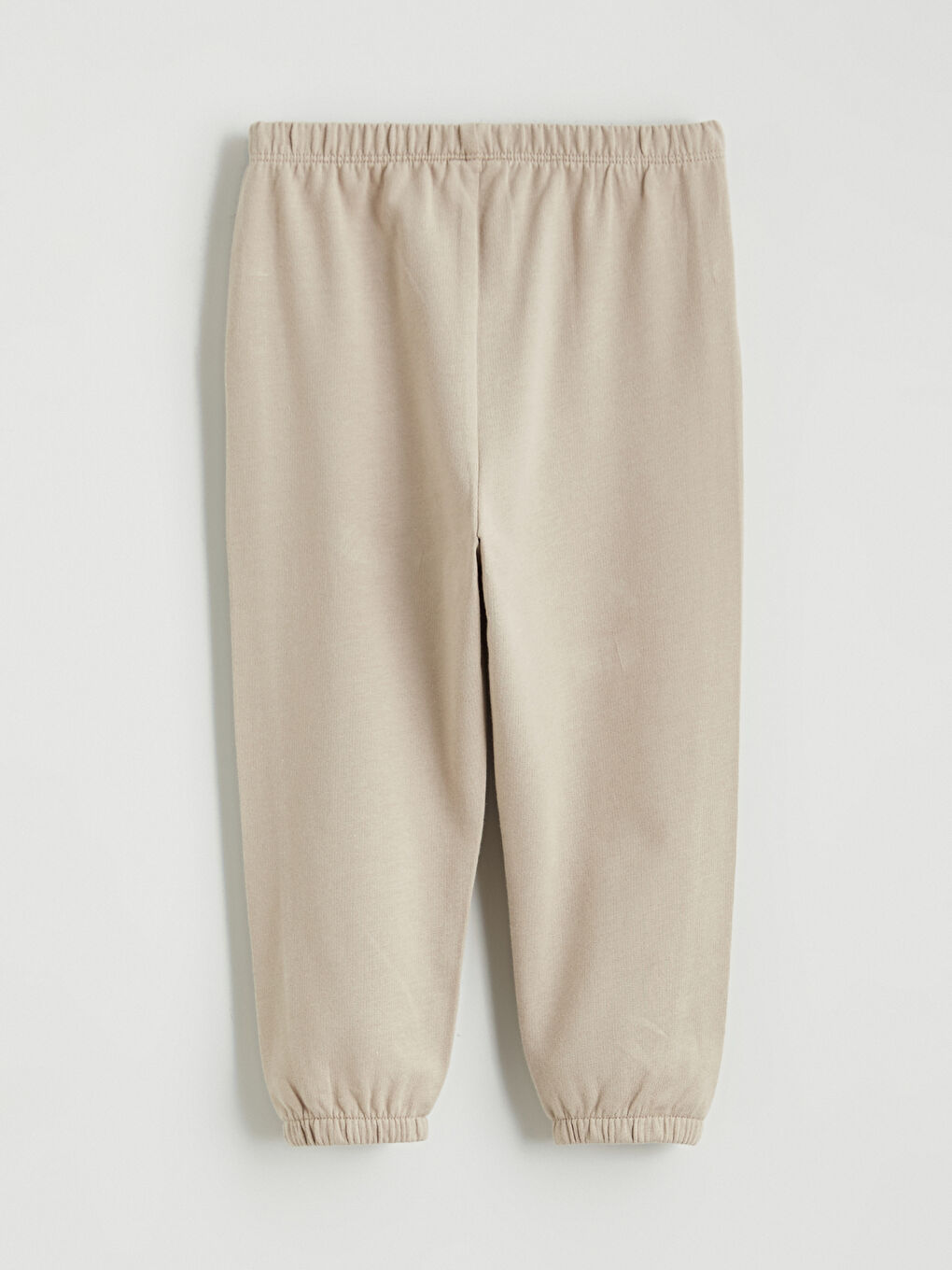 Bej Beli Lastikli Erkek Bebek Eşofman Altı-7