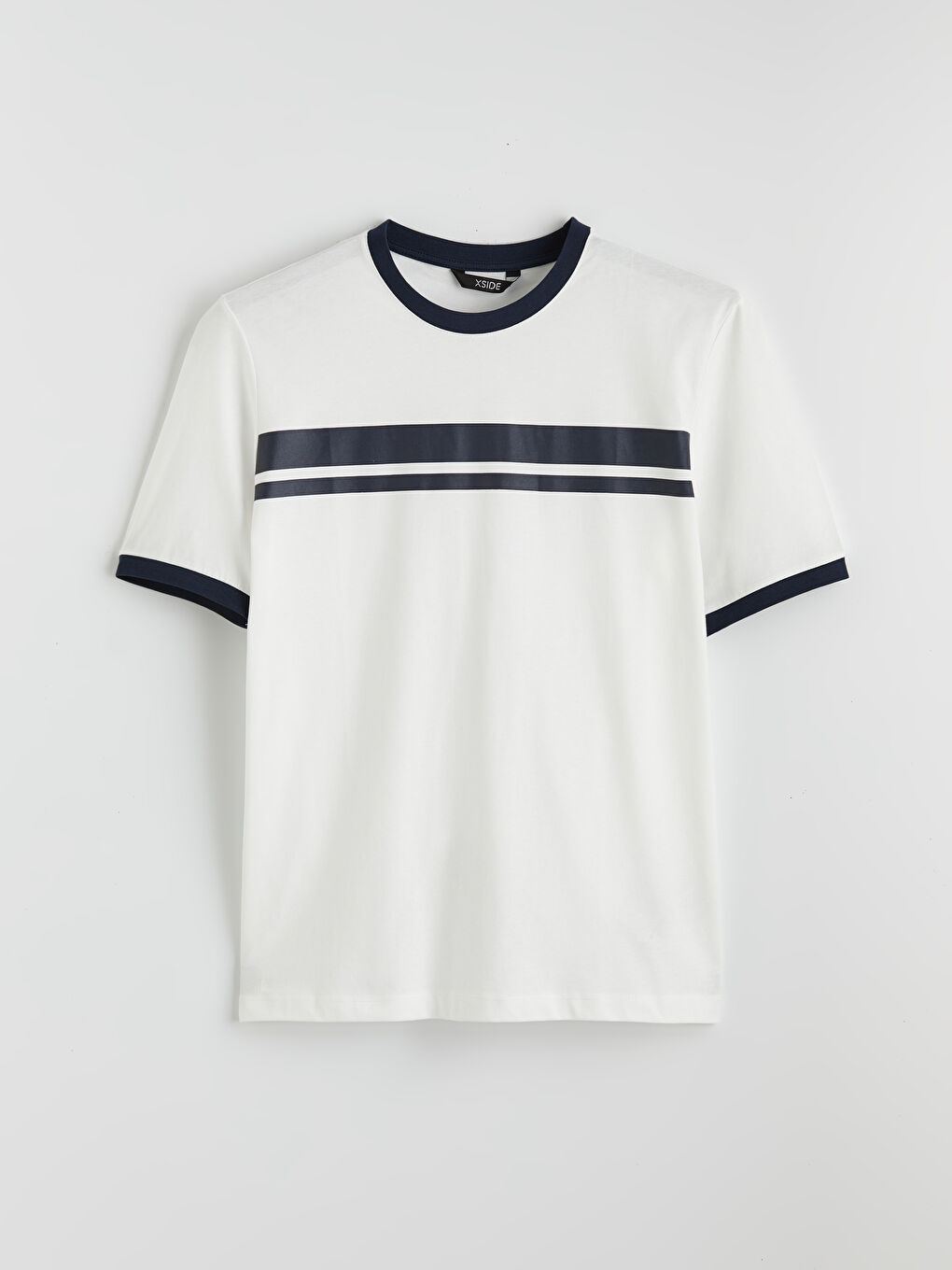 Мужчины экрю Футболка-4