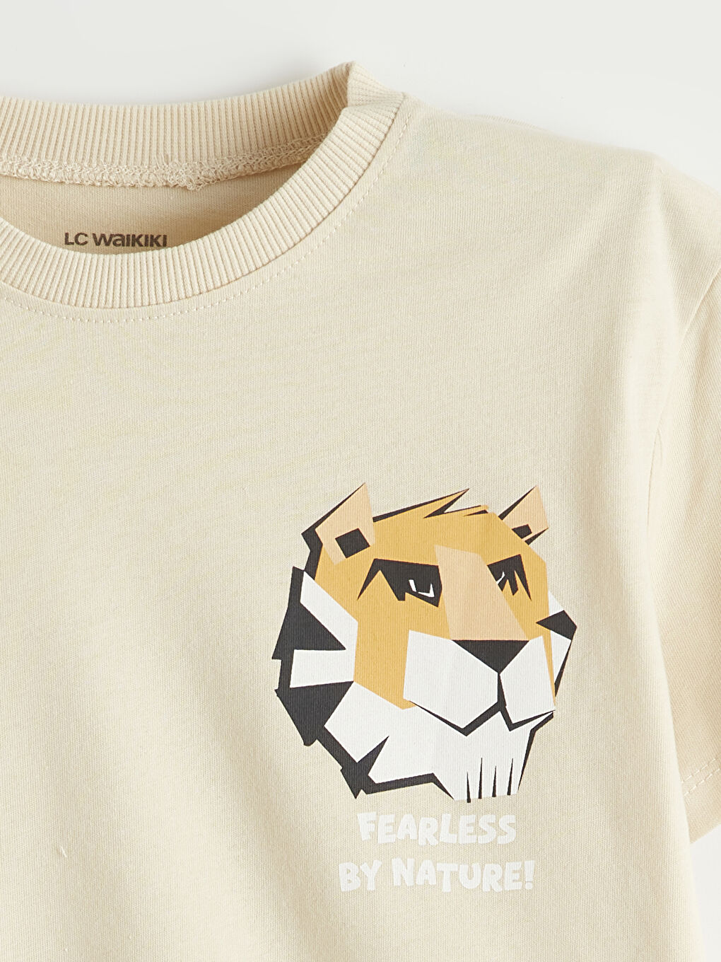 Ekru Baskılı Erkek Çocuk Tişört 4'lü-9