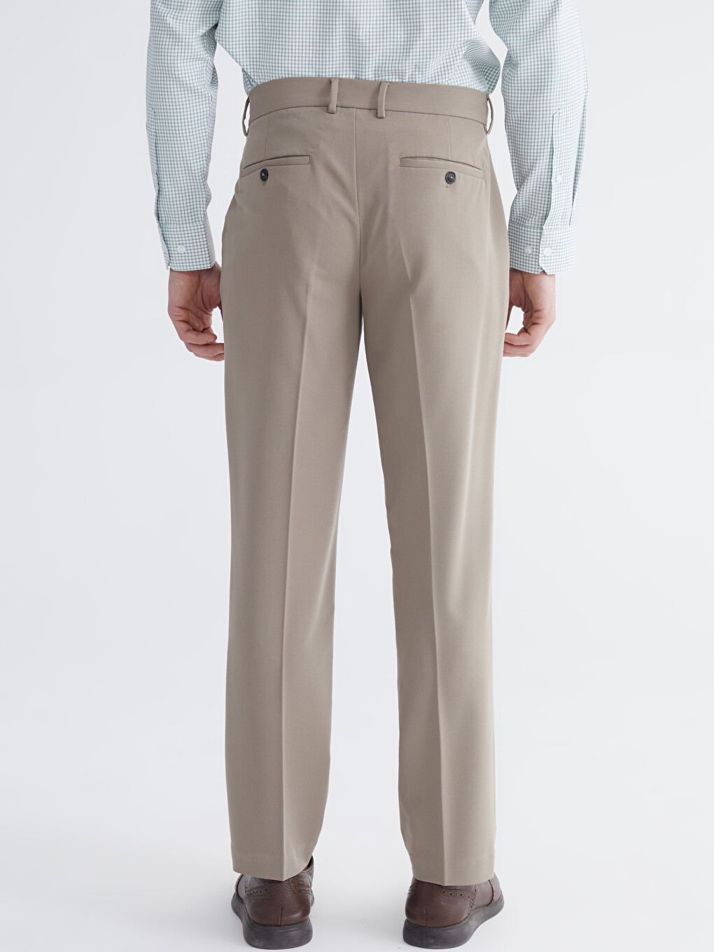 Classic Fit Men's Dress Pants-3