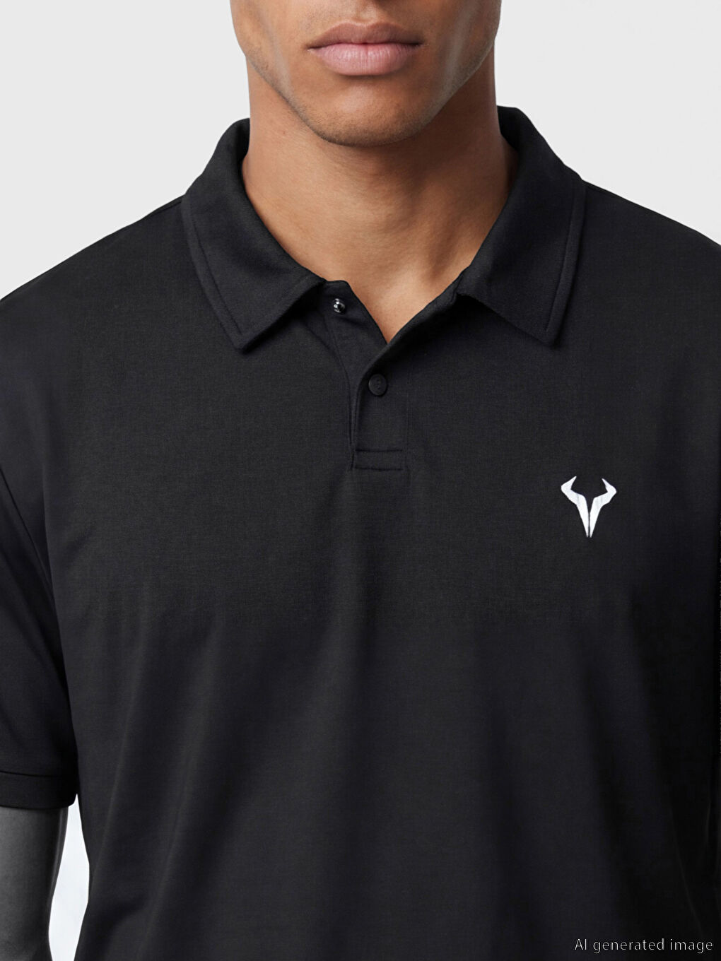 T-shirt Homme en Jersey à Coupe Svelte à Col Polo-3