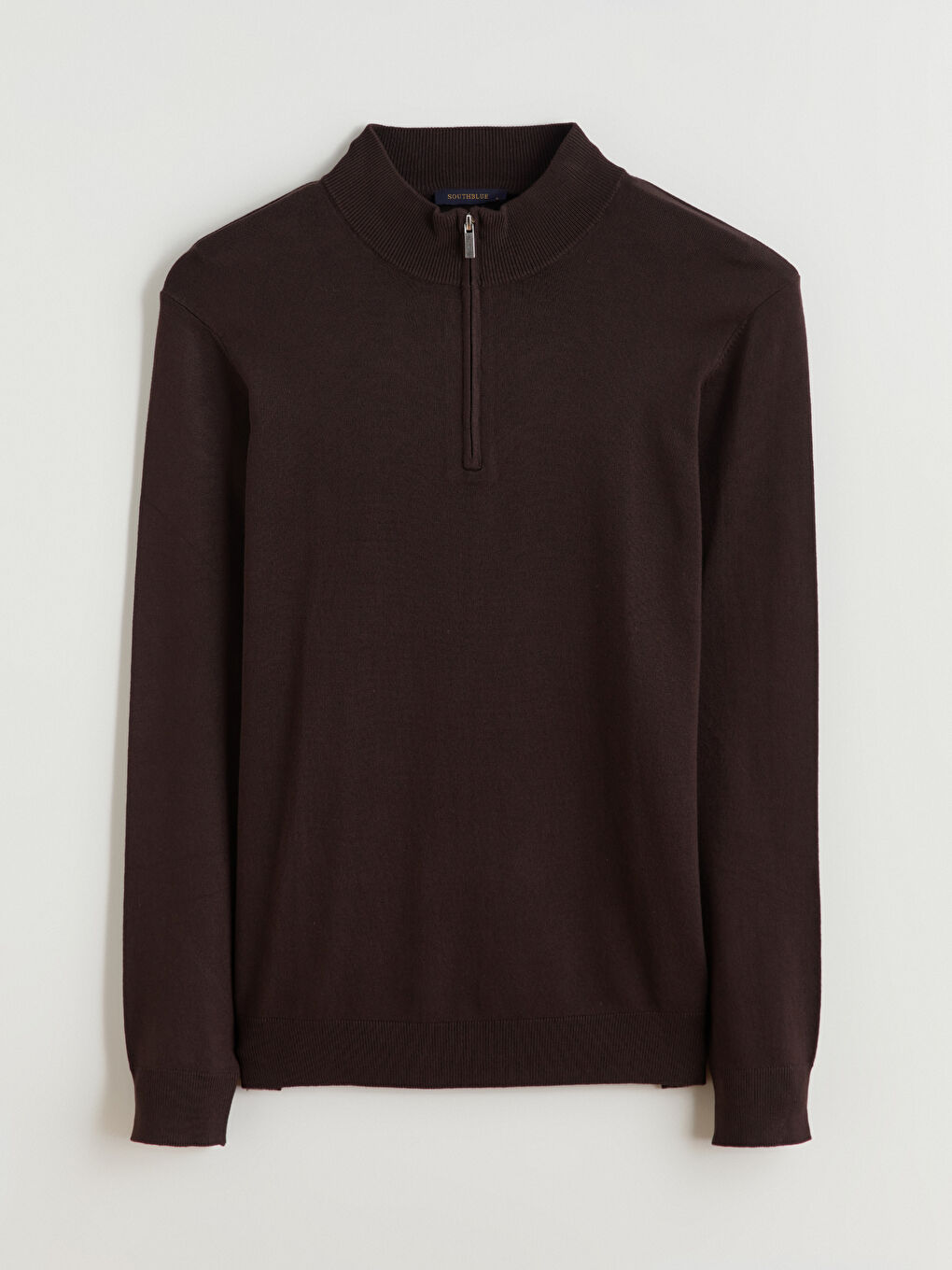 Men's turtleneck knit sweater-4