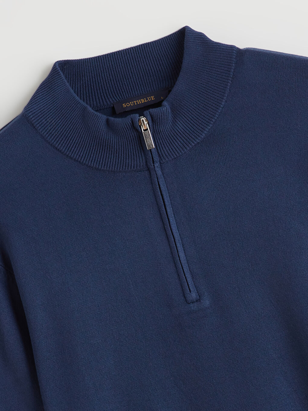 Men's turtleneck knit sweater-5