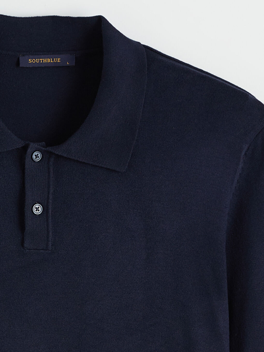 Polo Neck Men's Knitwear Sweater-5