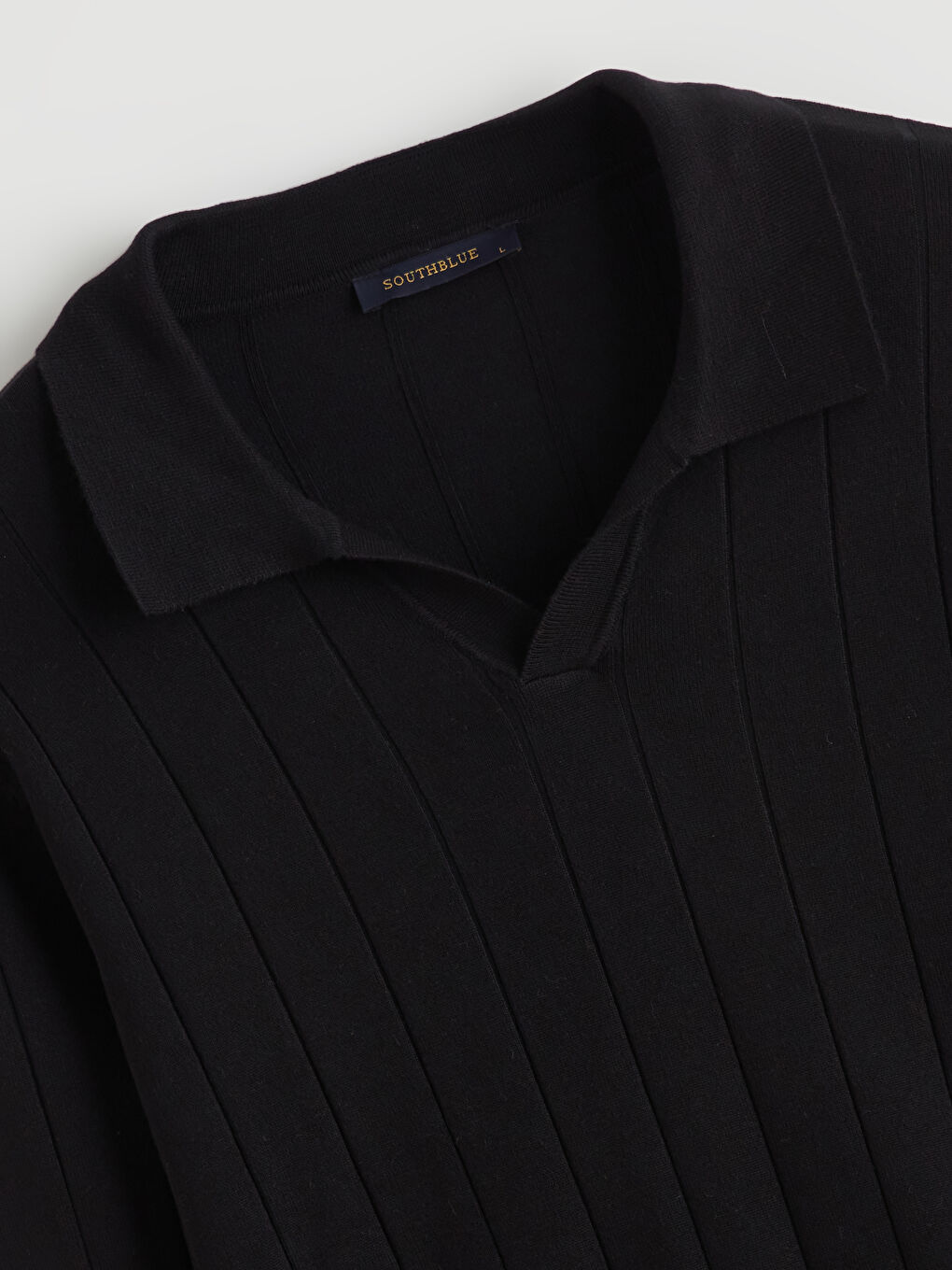 Men's Polo Neck Knit Sweater-5