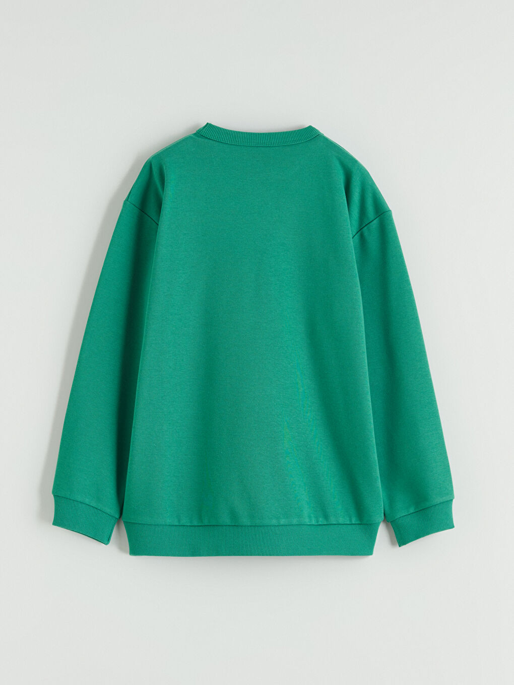 Yeşil Baskılı Erkek Çocuk Sweatshirt-2
