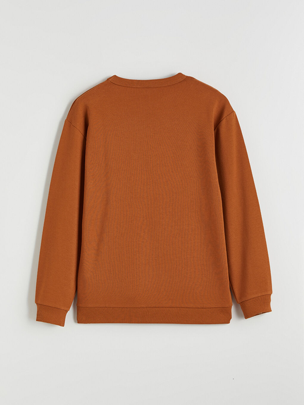 Turuncu Baskılı Erkek Çocuk Sweatshirt-2