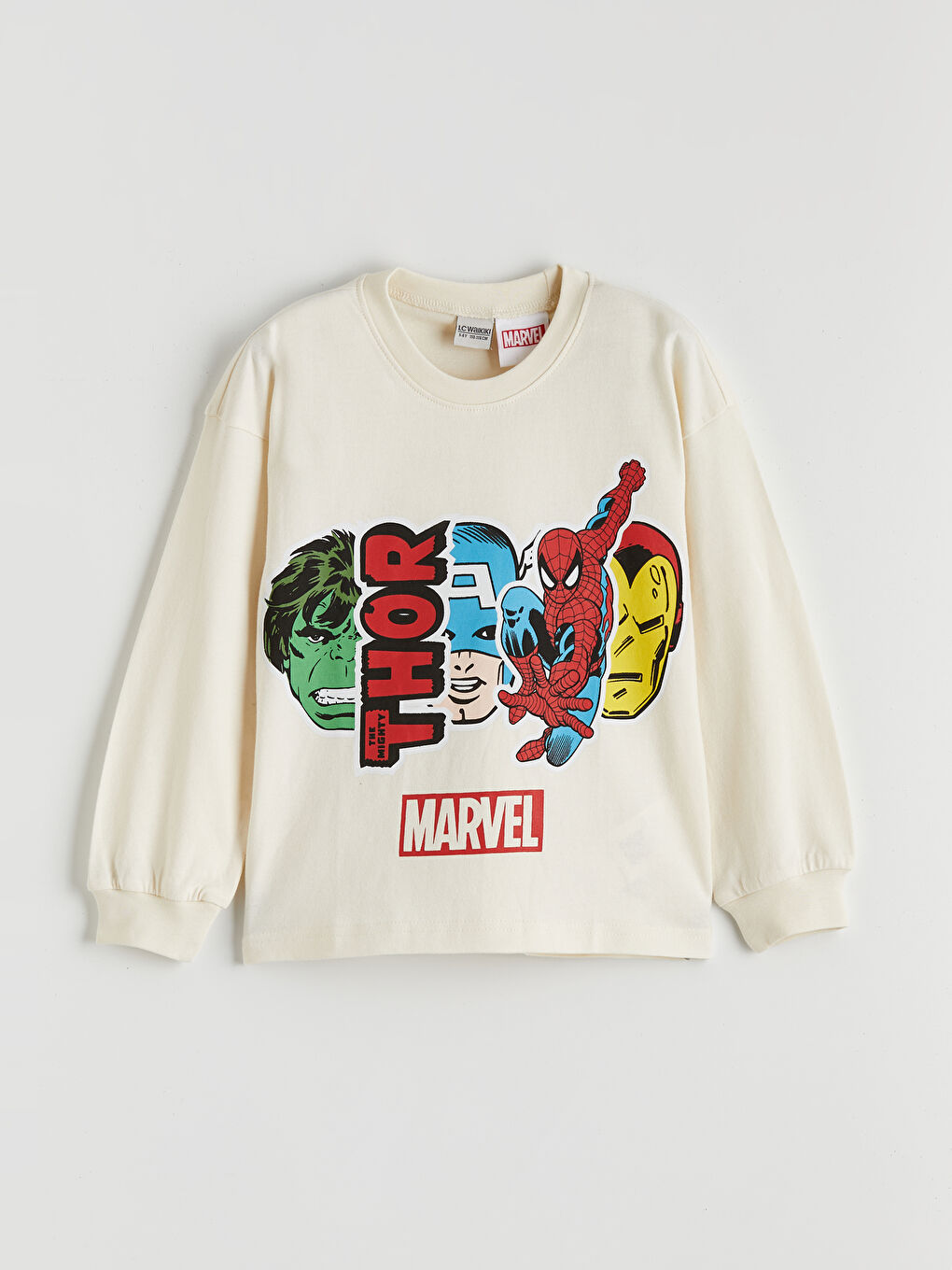 Boys' Two-Pack of T-Shirts Featuring Spider-Man and Thor Prints-3