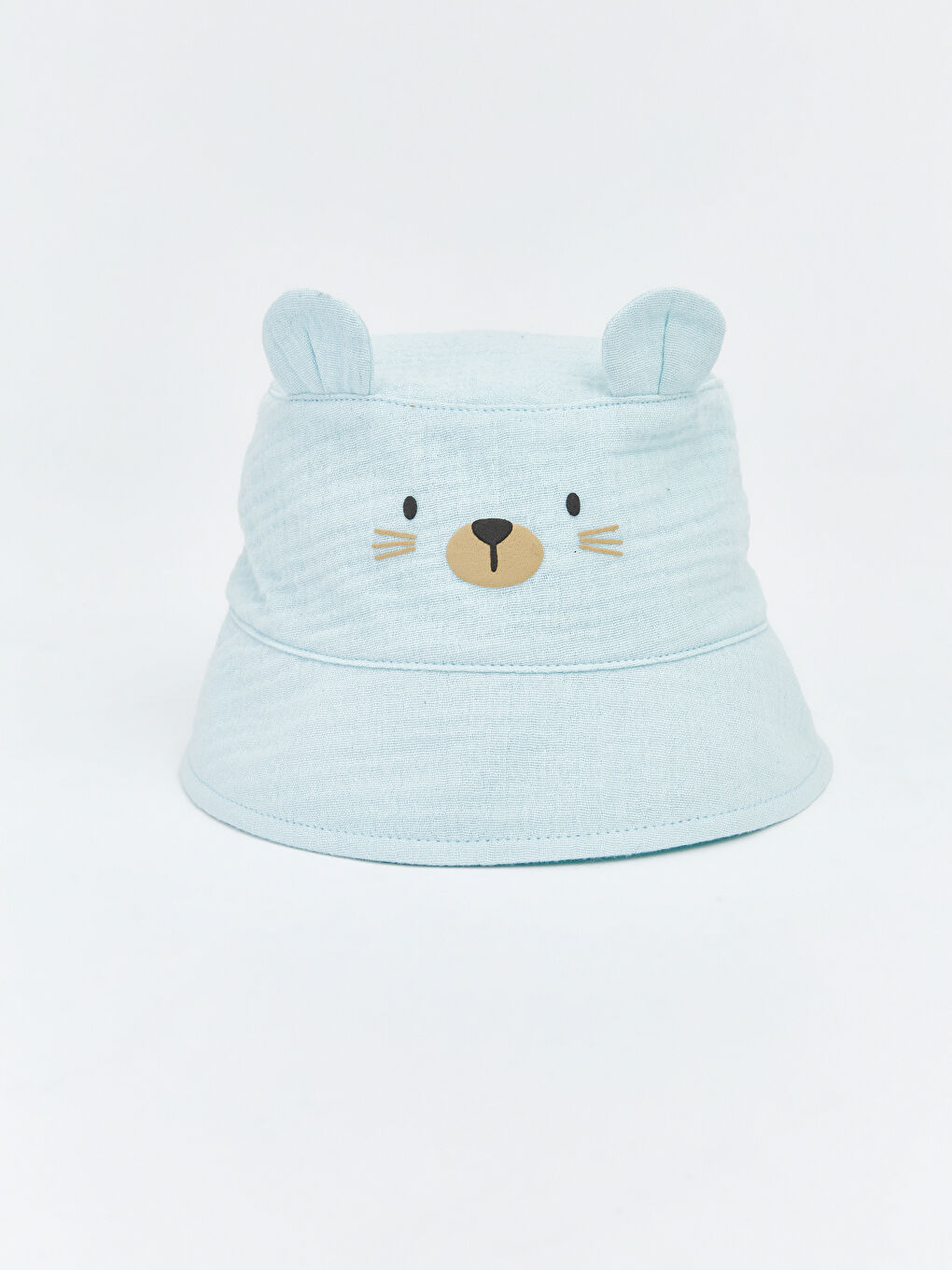 Yeşil Hayvan Figürlü Erkek Bebek Kep Şapka 