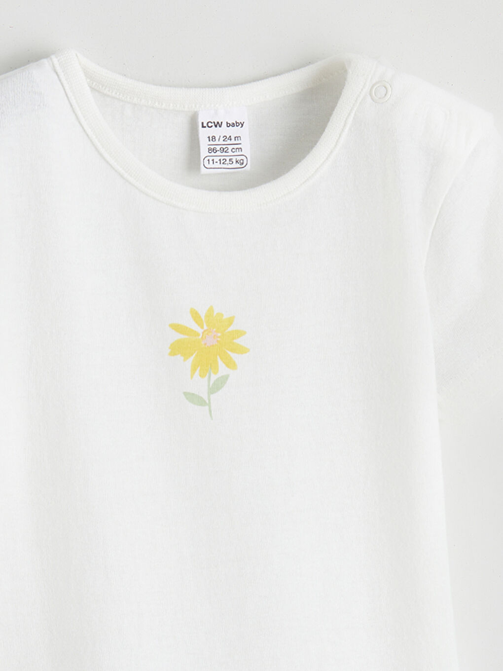 Μωρό Κορίτσι ΚΙΤΡΙΝΟ Κορμάκι με κούμπωμα-7