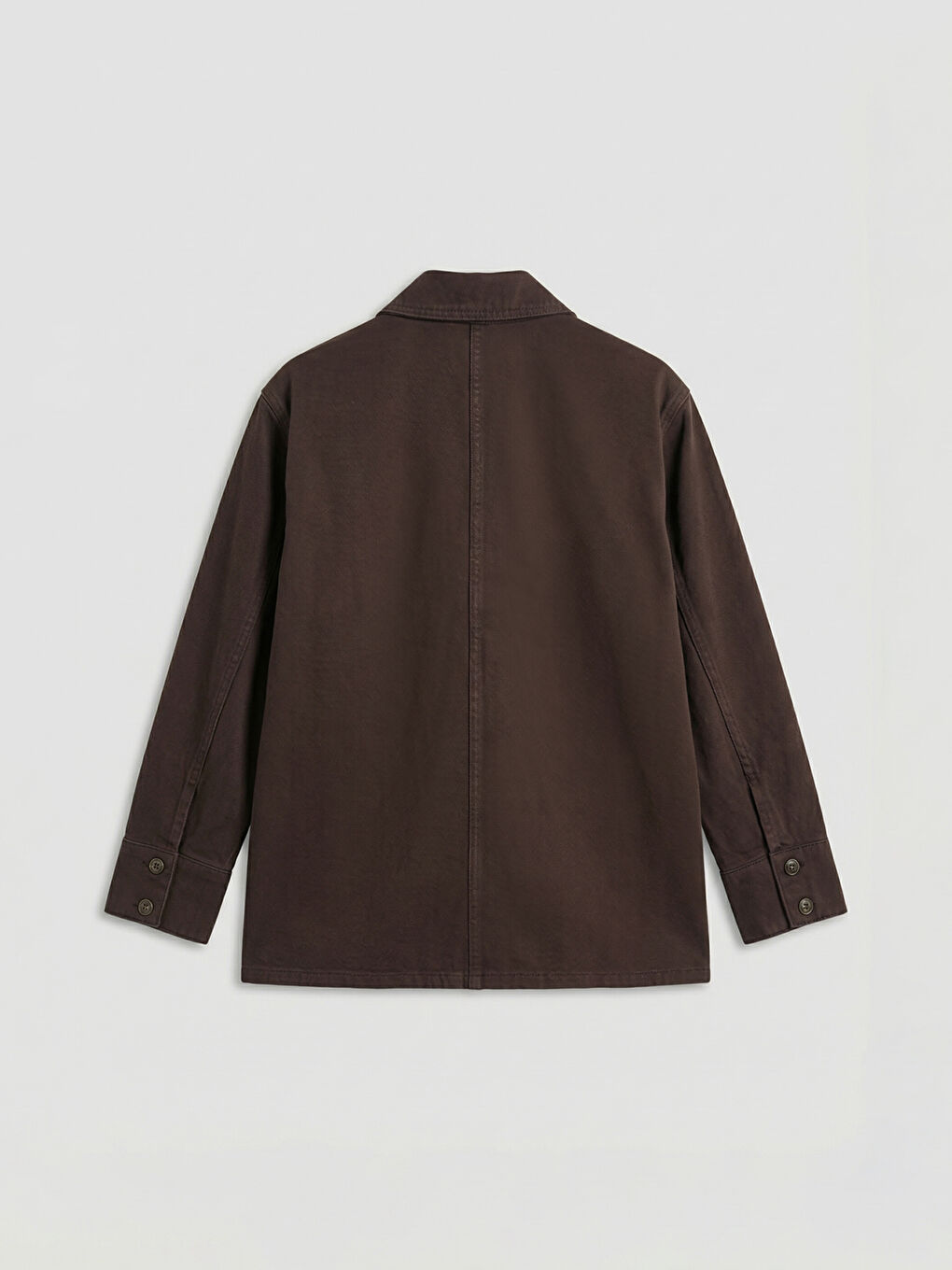 Antrasit Gömlek Yaka Kadın Ceket-5