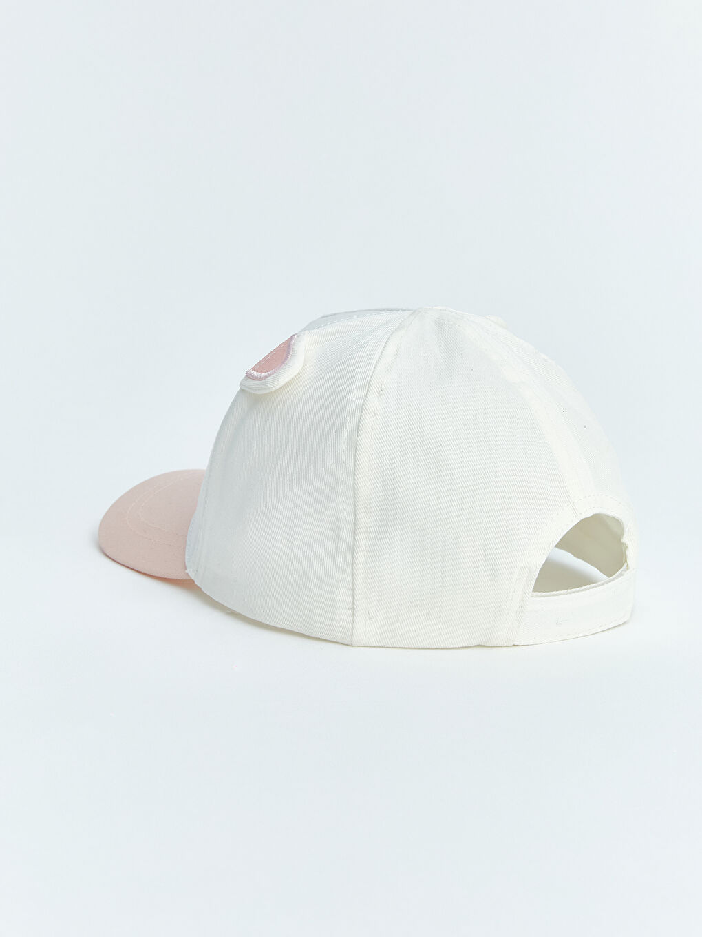 Tavşan Figürlü Kız Bebek Kep Şapka -1