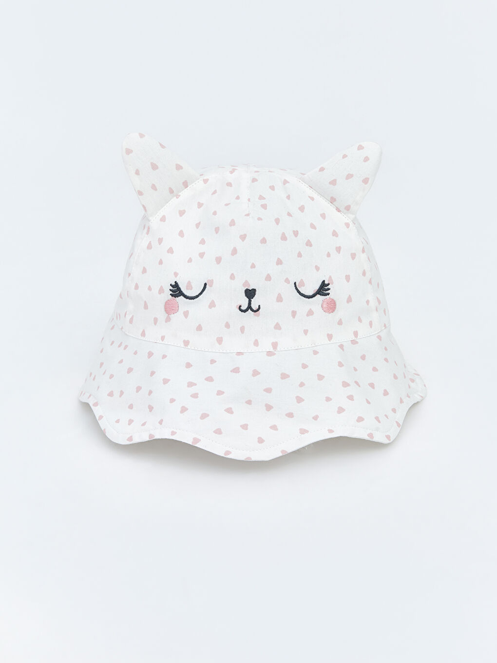 Hayvan Figürlü Kız Bebek Bucket Şapka 