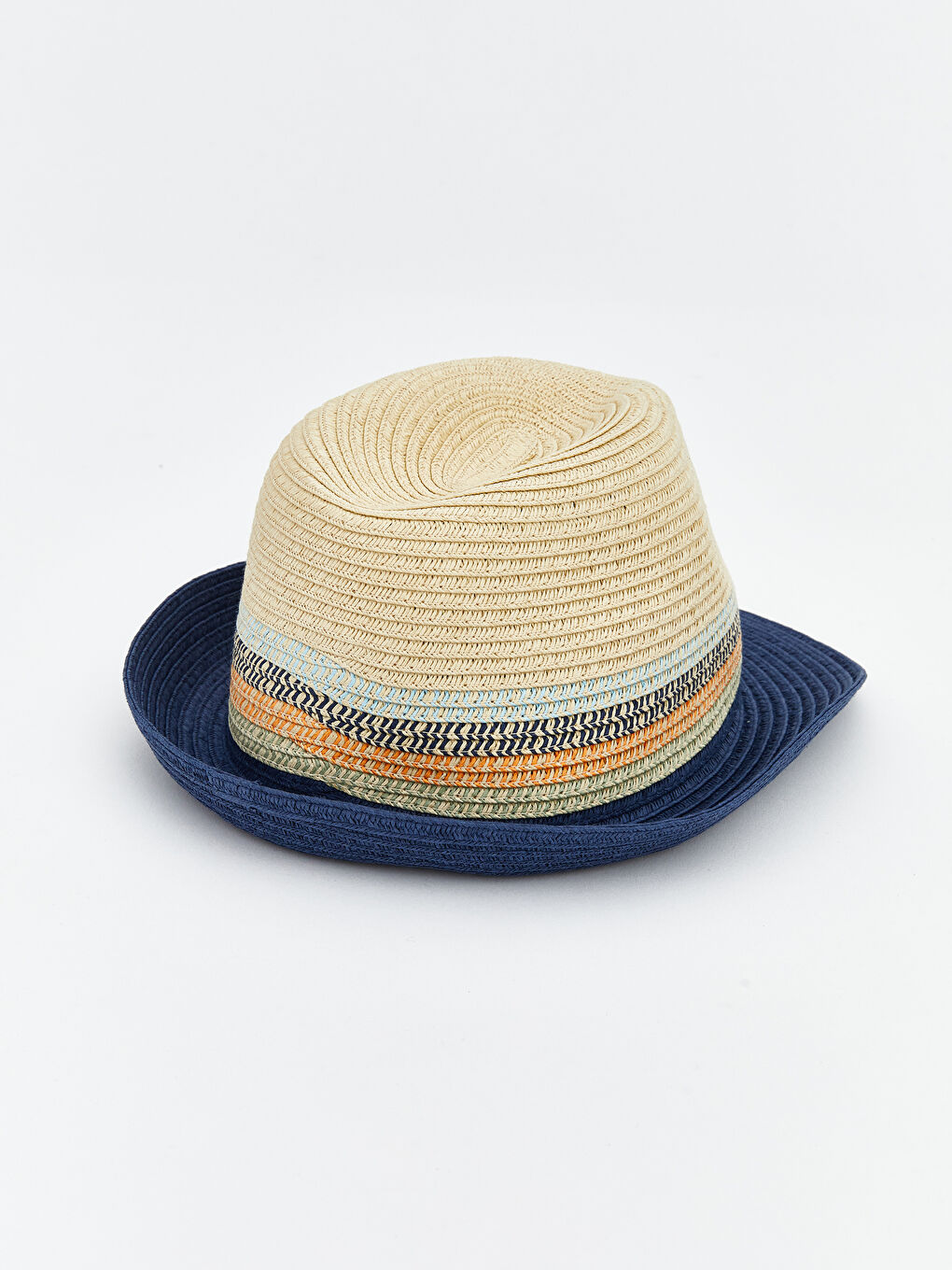 Малыши мальчики Бежевый Соломенная шляпа-2