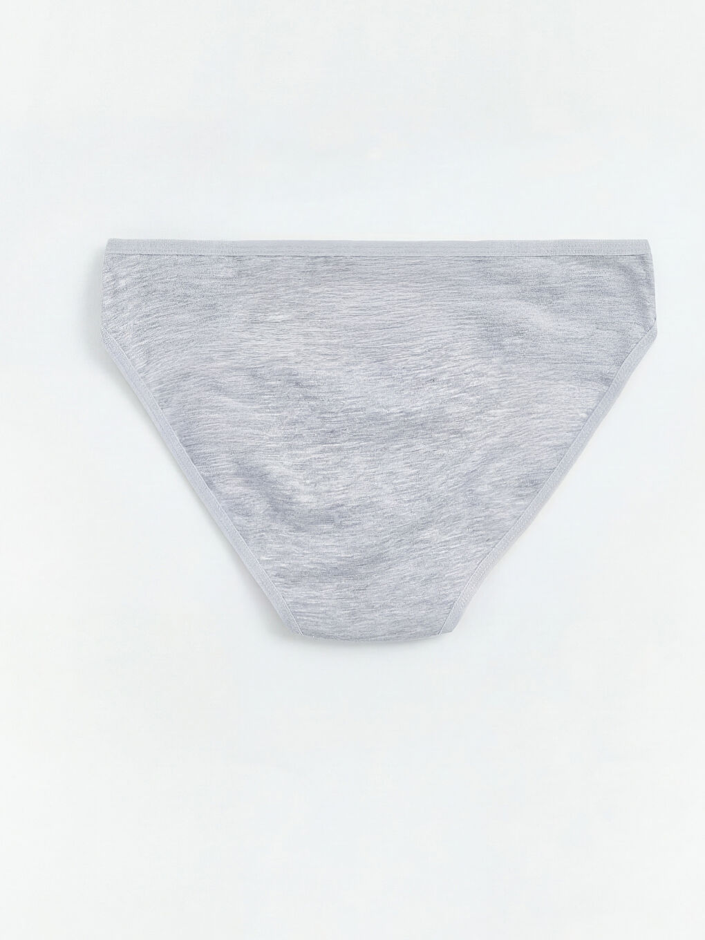 Gri Düz Bikini Külot-1