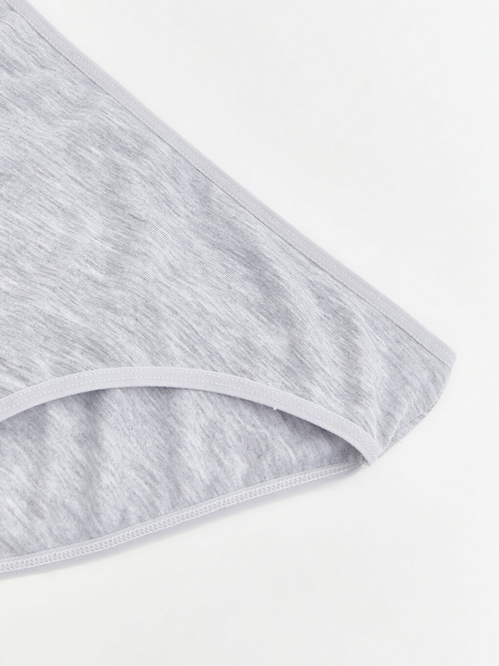 Gri Düz Bikini Külot-2