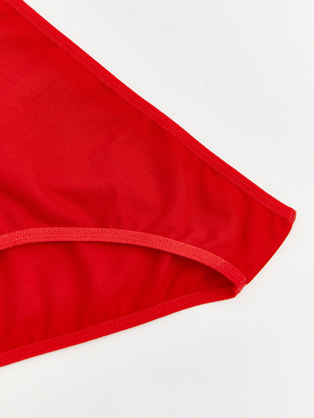 Kırmızı Düz Bikini Külot-2