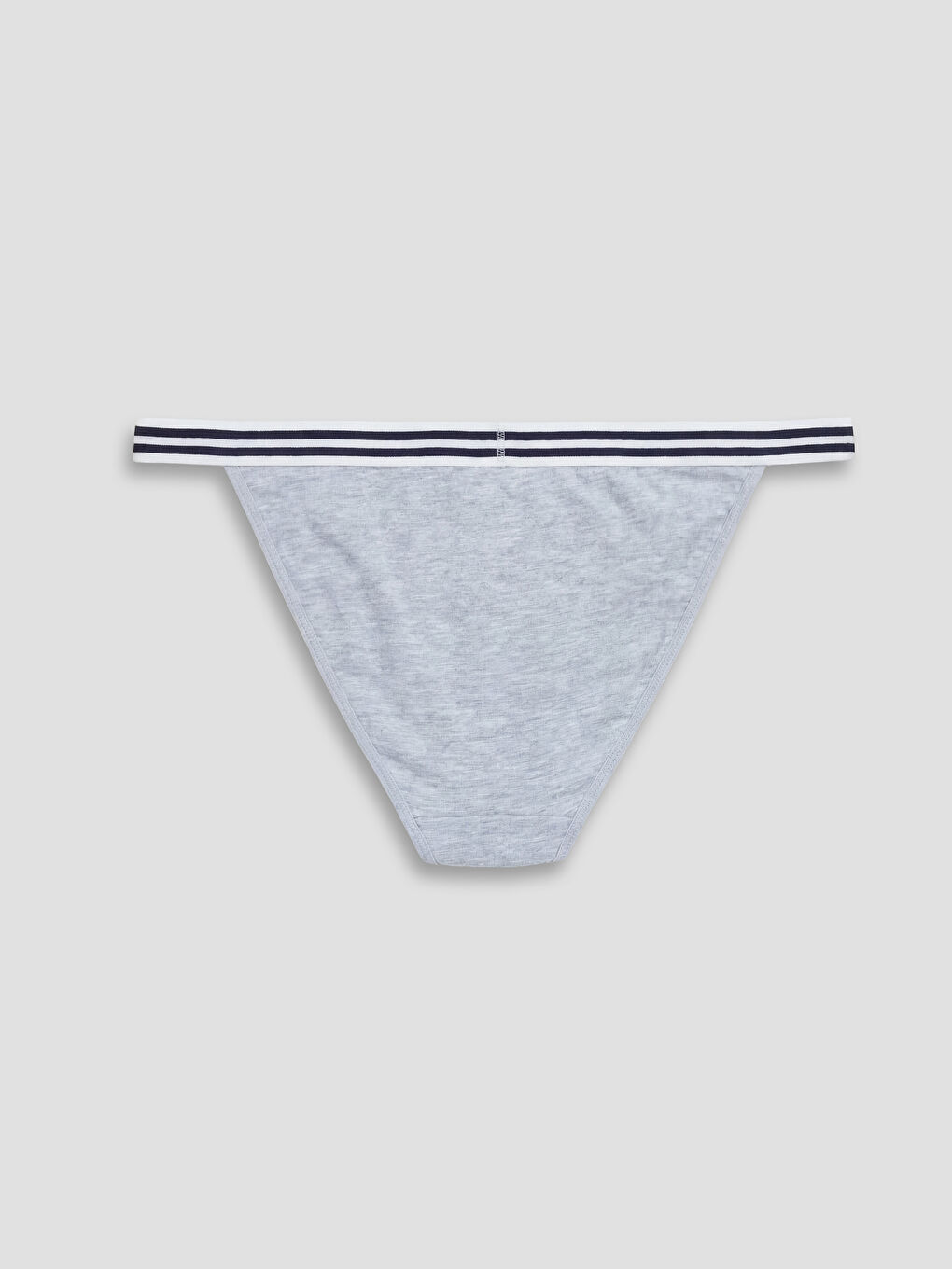 Gri Çizgili Bikini Külot-1