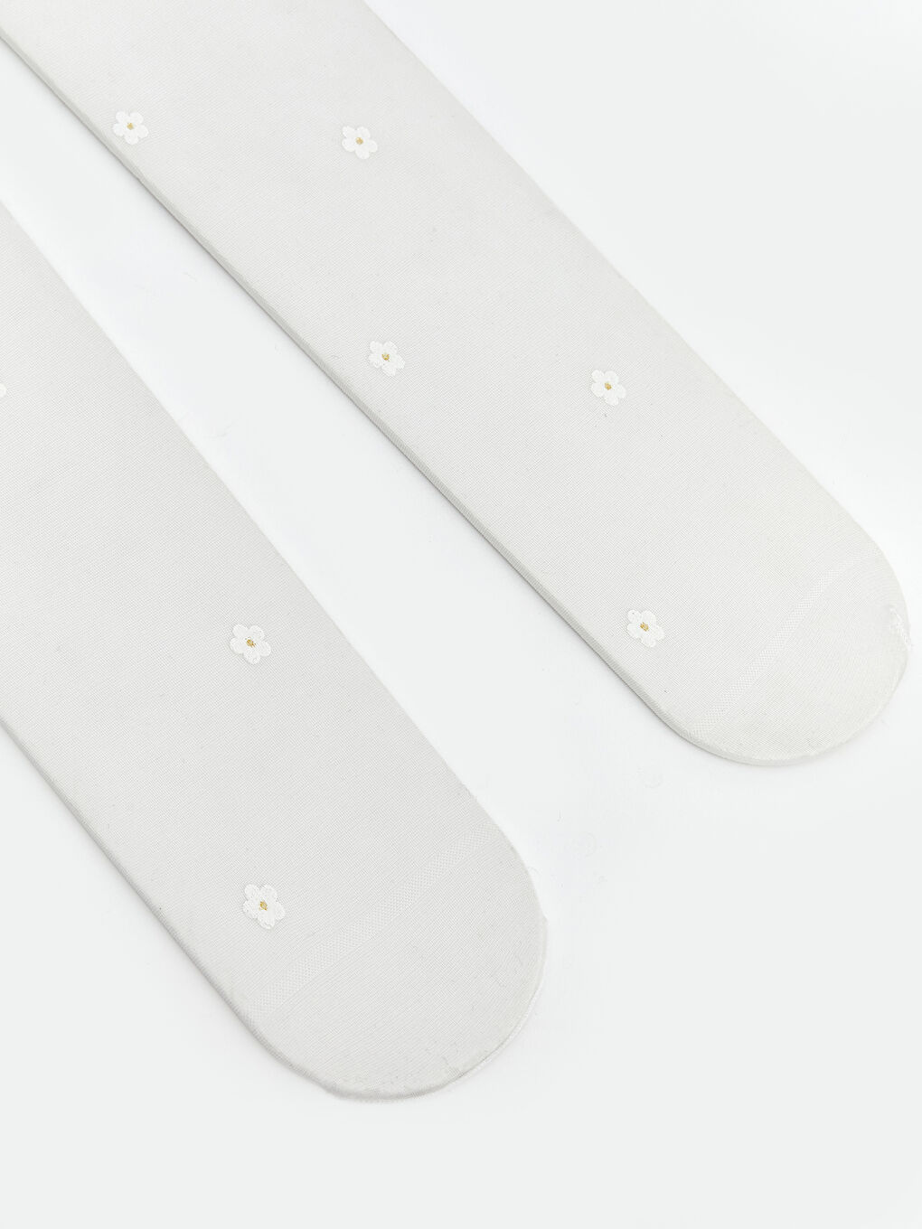 Малышки девочки экрю Колготки-2