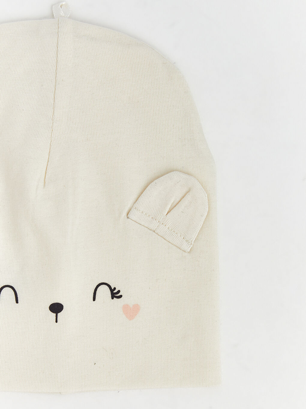 Baby Girl ECRU Beanie-1