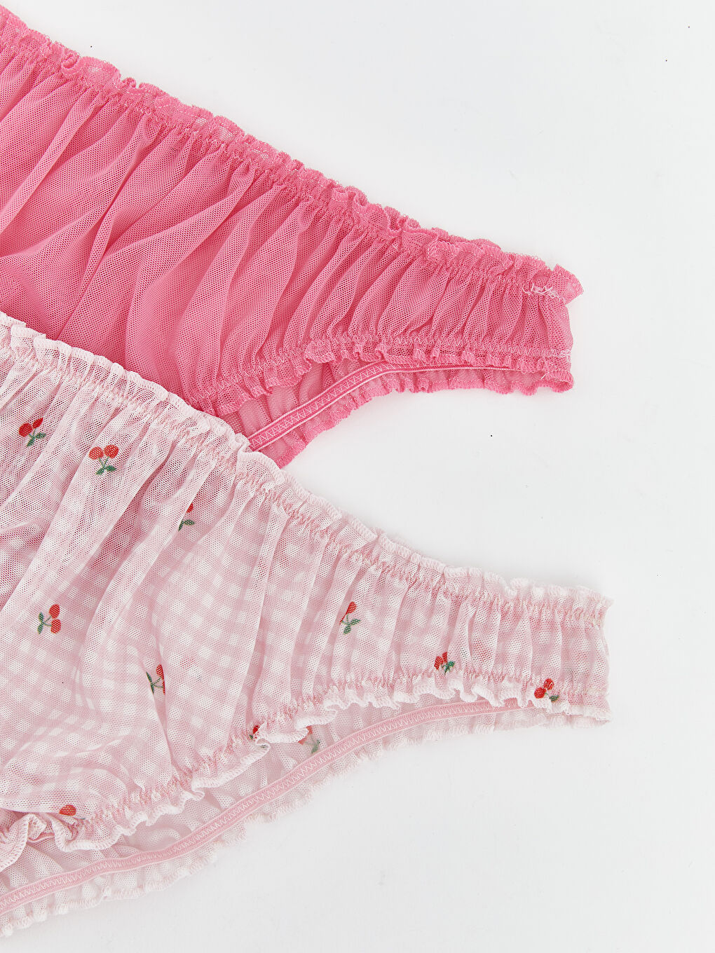 Ekru Baskılı Brazilian Külot 2'li-2