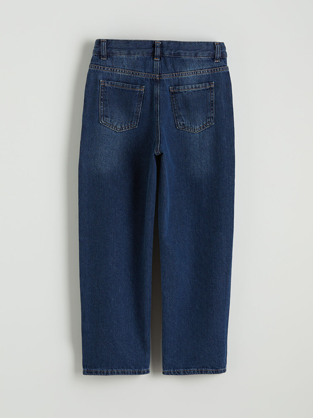 İndigo Yırtık Detaylı Erkek Çocuk Jean Pantolon-1