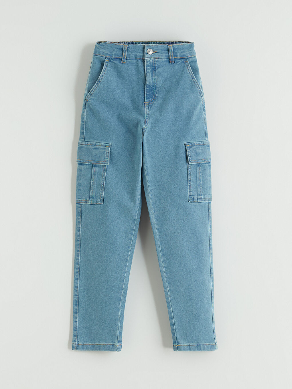Boys' Regular Fit Cargo Jeans