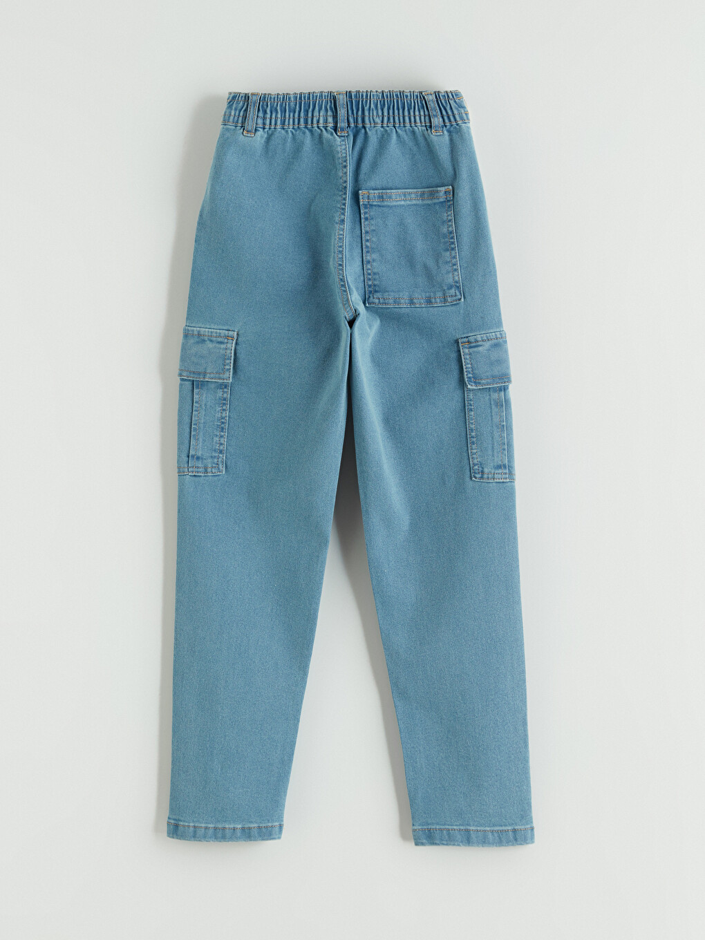 Boys' Regular Fit Cargo Jeans-3